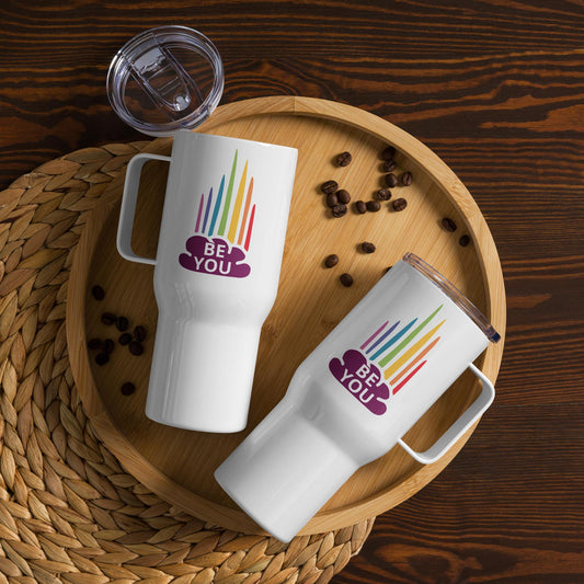 Be You - Travel mug with a handle
