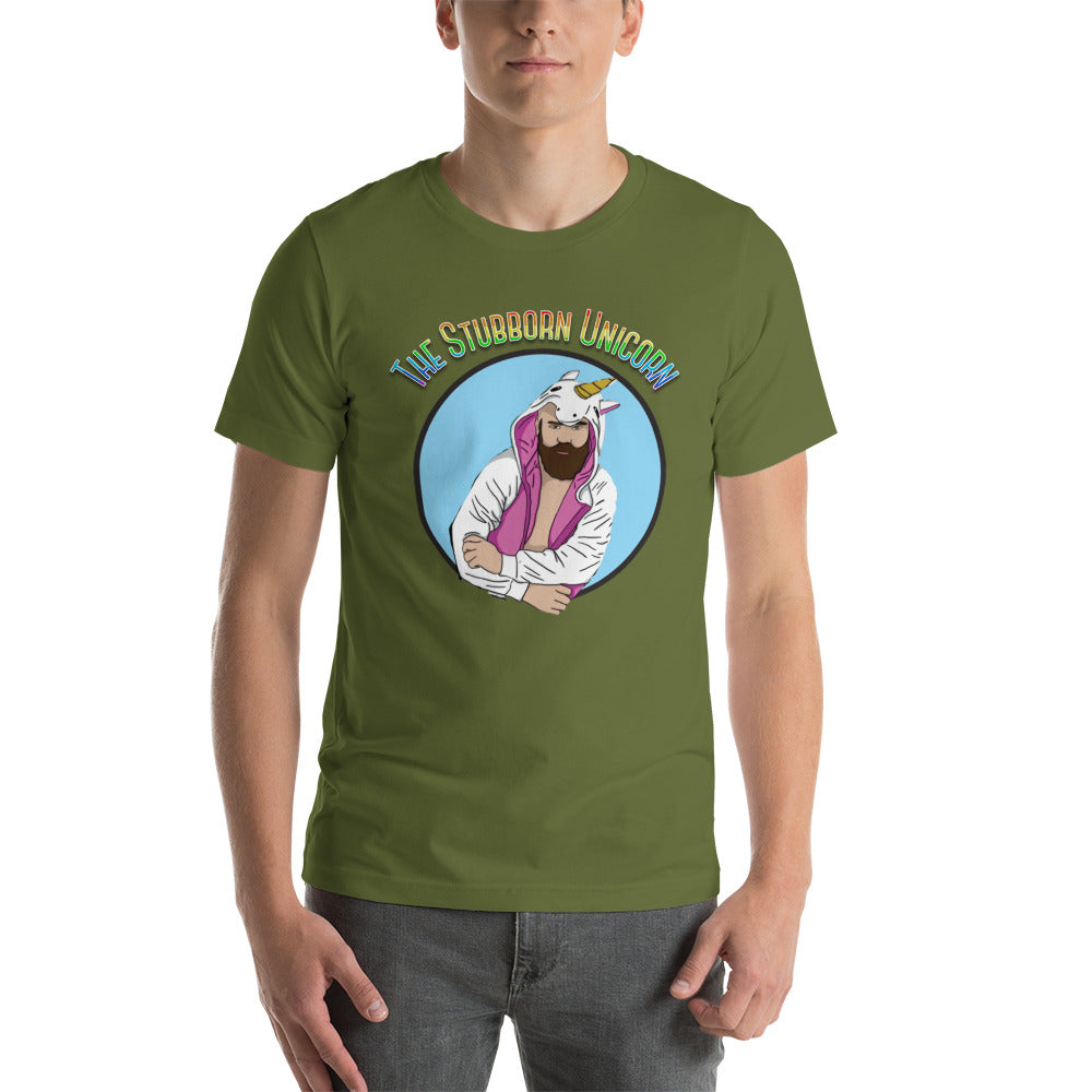 The Stubborn Unicorn Cartoon T-Shirt