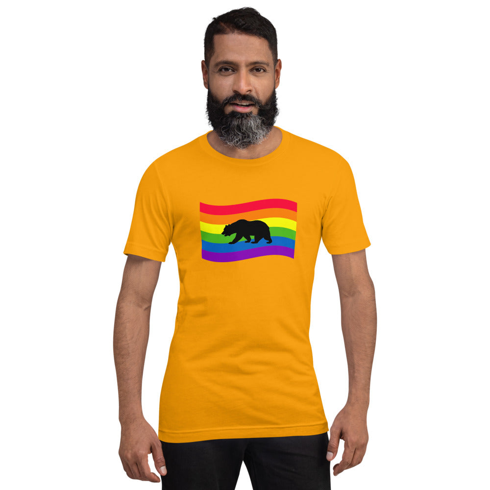 Bear Pride Rainbow Flag T-Shirt